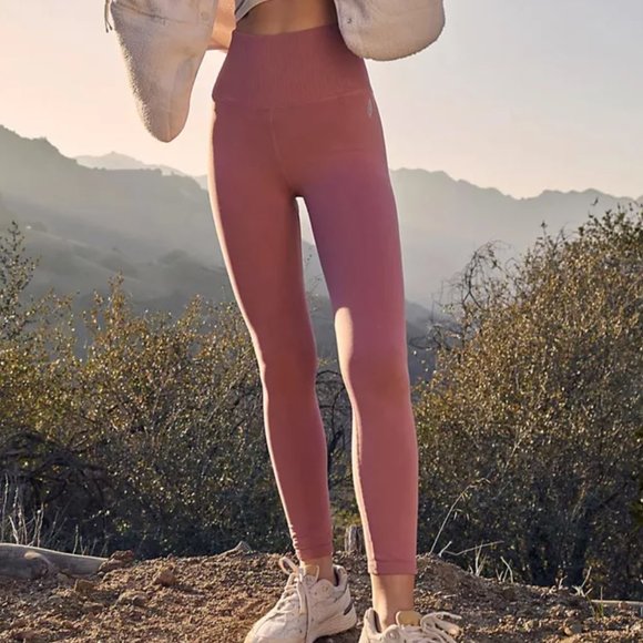 FP MOVEMENT by Free People High-Rise 7/8 Length Good Karma Leggings - Picture 1 of 8